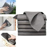 RAGUPEL 5 Pack Thickened Magic Cleaning Cloth, New Microfiber Streak Free Miracle Cleaning Cloth, Reusable Glass Cleaning Magic Cloth, Magic Fiber Microfiber Cleaning Cloth